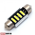  DLED Светодиодная автолампа C5W FEST 31 мм - 4 SMD 7020 (2шт.)